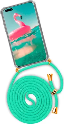Produktbild von TWIST-Case + TWIST-Cord für Huawei P40, Farbe:Icy Mint (Gold)
