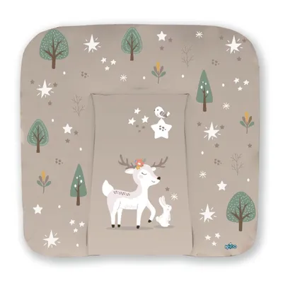 Productafbeelding van Kikido Aankleedkussen 75x70 - Aankleedkussen Baby Zacht, Makkelijk Schoon te Maken, Waterdicht - Dieren van het bos