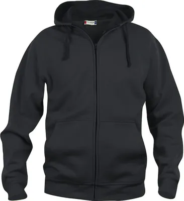 Immagine prodotto di Felpa con cappuccio Clique Basic con zip integrale