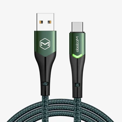 Produktbild von Mcdodo Magnificence Kabel Usb-C Led 1M Grn
