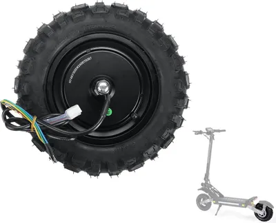 Produktbild von ANGWATT 48V 1000W Nabenmotor für E-Scooter CS1 - 11 Zoll Hinterradantrieb Brushless Motor mit vakuum Offroad-Reifen - Ersatzteil für ANGWATT CS1