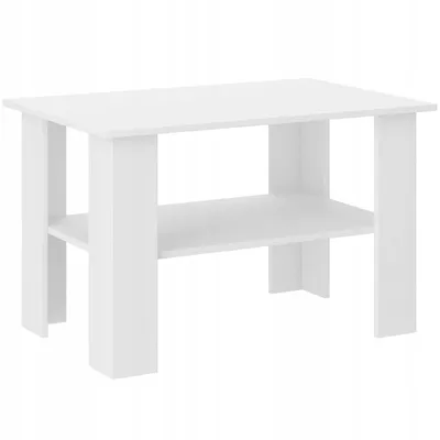 Obrázek produktu pro Stolek konferenční lavice stůl 80x60 cm FRAMIRE A-1 bílá