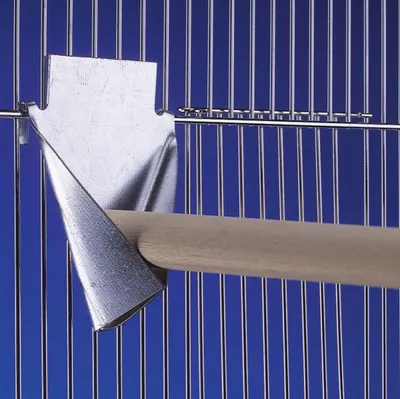 Produktbild von Nobby Ast-Sitzstangenhalter aus Metall : 12 x 12cm Größe: 12 x 12cm