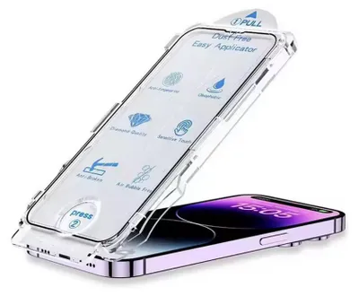 Image de Film de protection en verre pour Samsung Galaxy S24 Plus Protection blindée en verre avec aide à la pose