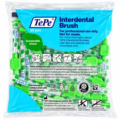 Produktbild von Tepe Original, Thermoplastisches Elastomer (TPE), 0,8 mm, Schweden, 25 Stück(e), Polybag