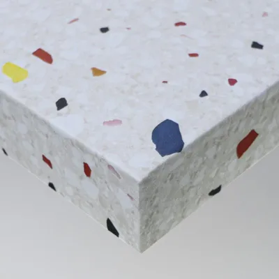 Image de DIMEXACT - Papier peint adhésif effet terrazzo beige - 122 cm x 10 m - en Rouleau