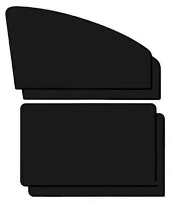 Immagine prodotto di Schermo parasole per parabrezza - Set di 4 pezzi
