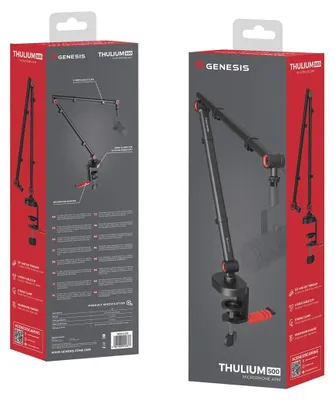 Obrázok produktu pre Ramenný držiak mikrofónu Genesis THULIUM 500