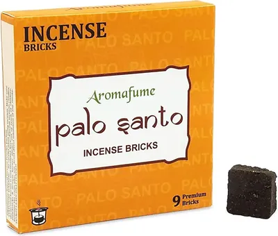 Produktbild von Aromafume Räuchersteine Palo Santo Packung mit 3 Stück