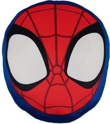 Zdjęcie produktu dla Poduszka 3D Spidey Microfibre, 40 cm, Dekoracyjna, Aksamitny Dotyk