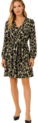 Image de Robe pour femme Only, modèle Sopf, coupe trapèze, longueur genou, multicolore, taille XS