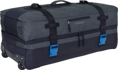 Produktbild von Trolley Koffer Reisetasche Elephant Travel XXL Trolly 120 Liter 80 cm Trolly Rolltasche Reisetrolley groß Gepäck Reise Tasche 13032 Anthrazit Oliv
