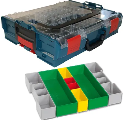 A product image showing two storage containers, one on top of the other.