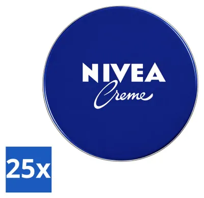 Produktbild von 25 x NIVEA Feuchtigkeitscreme - für alle Hauttypen - 400 ml - Vorteilspackung - 25 Stücke