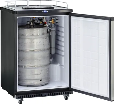 Produktbild von Exquisit Bierkühler BK 160 | 163L Fassungsvermögen | Energieeffizenzklasse B | Schwarz