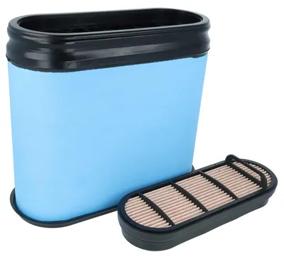 Produktbild von vhbw Filter kompatibel mit John Deere 7525 6068T Traktor - 1x Luftfilter 32,7 x 12,3 x 28,3 cm