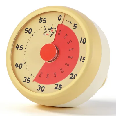 Produktbild von Visueller Timer - 60 Minuten Countdown - Lernwecker für Klassenzimmer Büro und Küche