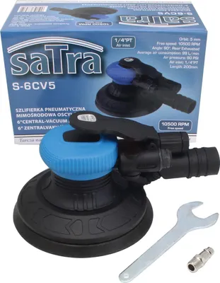 Obrázok produktu pre Pneumatická excentrická orbitálna brúska 150mm Satra