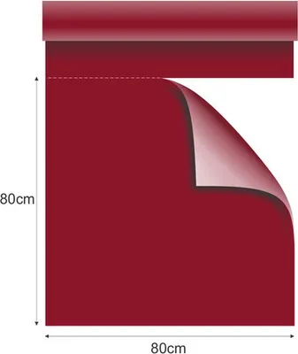 Produktbild von 30 Mitteldecken 80cm x 80cm bordeaux Vlies Ornamensa Airlaid perforiert