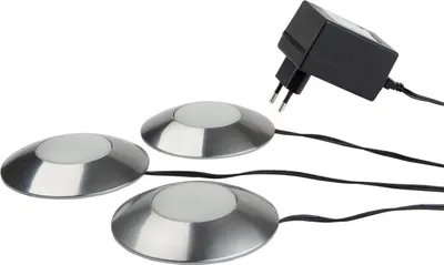Produktbild von C-Light 3 er LED Aufbauleuchten Set 12 V - rund