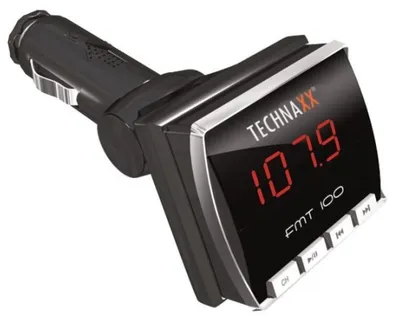 Zdjęcie produktu dla Technaxx FMT100, 87,7 - 107,9 MHz, LED, SD, 108 g, 50 x 110 x 50 mm, 140 g
