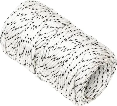 Obrázek produktu pro vidaXL Lodní lano opletené bílé 2 mmx50 m Polyester