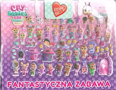 Zdjęcie produktu dla Cry babies. Kocham naklejać - praca zbiorowa