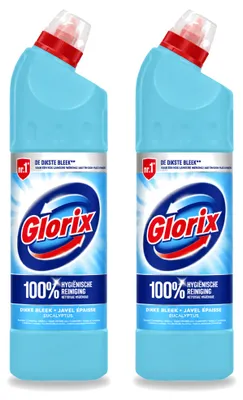 Produktbild von 2 x Glorix Bleiche Eukalyptus - 750 ml - Vorteilspackung - 2 Stücke