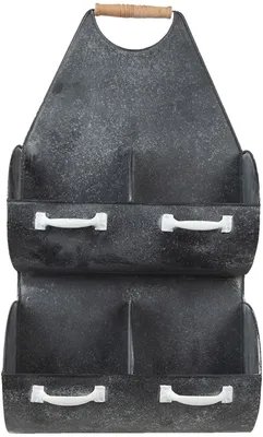Productafbeelding van Clayre & Eef 5Y1013 Wandplank, grijs, 35x41x66 cm