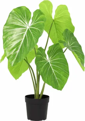 Produktbild von Philodendron Kunstpflanze 100cm Tropische Deko Pflanze Pflegefreie Zimmerpflanze