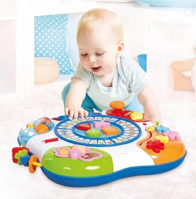 Produktbild von Smily Play – Interaktiver Lern-Kindertisch mit Geräuschen und Lichtern
