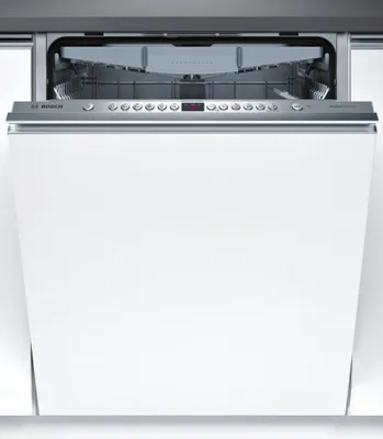 Produktbild von Bosch Serie 4 SMV46KX55E, Voll integriert, Standardgröße (60 cm), Edelstahl, Tasten, 1,75 m, 1,65 m