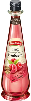 Obrázek produktu pro Hengstenberg ocet malinový čerstvý ovocný jemný v láhvi 500ml