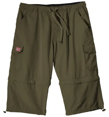 Produktbild von Abraxas Zipp-off-Bermuda khaki Übergröße