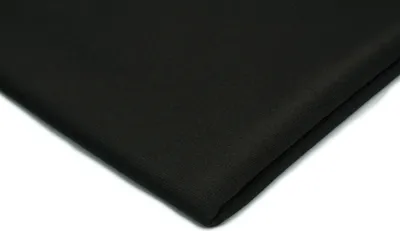 Produktbild von Strickwaren Punto, Oberflache gerippt, Schwarz, 50 x 150 cm