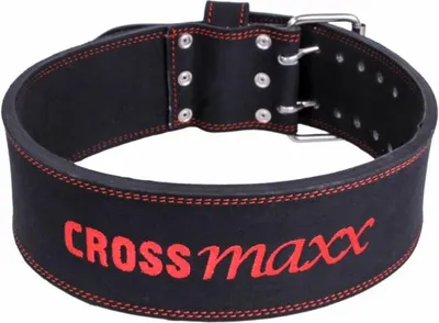 Produktbild von Lifemaxx Crossmaxx Powerlifting Belt Schwarz Größe L