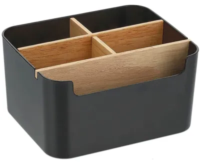 Zdjęcie produktu dla Organizer biurowy z 5 przegródkami z bambusa