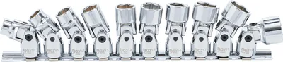 Produktbild von BGS 205 Gelenkeinsatz-Set 3/8 ", Pro Torque, 10-19 mm