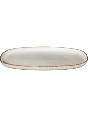 Produktbild von ASA Platte, oval, sand  31 x 18 cm, h. 2 cm
