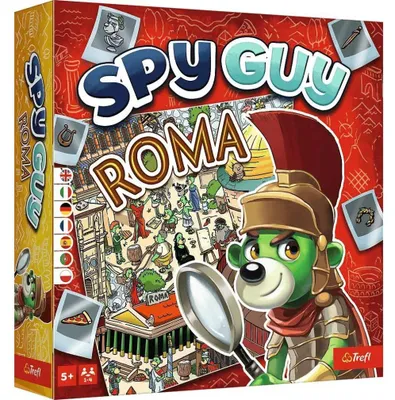 Zdjęcie produktu dla Trefl Spy Guy Roma, Gra planszowa, Detektyw, 5 lat(a)