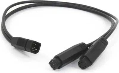 Produktbild von Humminbird As T Y-wandlerkabel 0.6 M Schwarz  Schwarz One Size