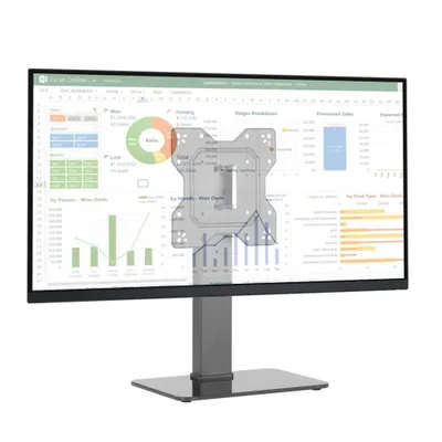 Immagine prodotto di Supporto per monitor Techly ICA-LCD 323S / supporto 109,2 cm (43") Desk Nero