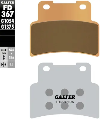 Immagine prodotto di Pastiglia freno Galfer FD367