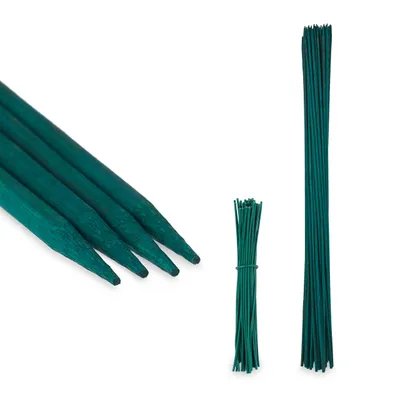 Produktbild von relaxdays Grüner Blumenstab im 50er Set