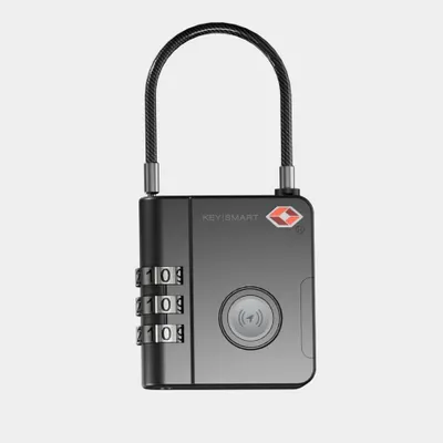 Produktbild von KeySmart Travel FindMy Zahlenschloss - schwarz