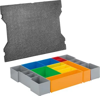Produktbild von Boxen für Kleinteileaufbewahrung L-BOXX inset box Set 12-tlg.