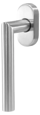 Produktbild von Fenstergriff Toulouse L-Form MeinTürgriff  Dreh-Kipp Edelstahl matt 7mm 24/31-36/42