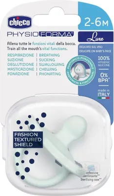 Image de Sucette apaisante Soft Luxe menthe 2-6 mois