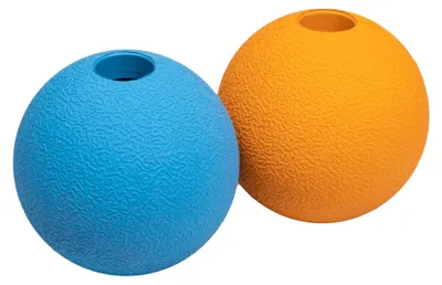 Obrázek produktu pro A. Zábavné gumové míčky pro psy, 2 kusy, průměr 7,62 cm, modré