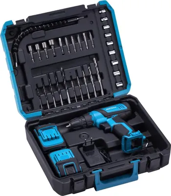 Image de Kraft&Dele KD3355 AKU perceuse - visseuse 21V 2x2Ah + accessoires